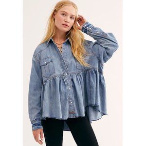 NWOT - Free People We the free Dylan babydoll top